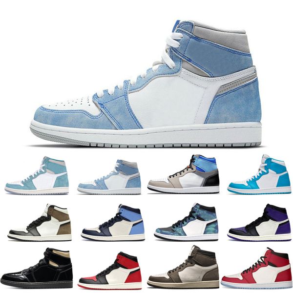 brand new 1s man's basketball shoes hyper royal unc dark mocha obsidian tie dye court purple bred toe cactus jack chicago twist univers 
brand new 1s man's basketball shoes hyper royal unc dark mocha obsidian tie dye court purple bred toe cactus jack chicago twist univers