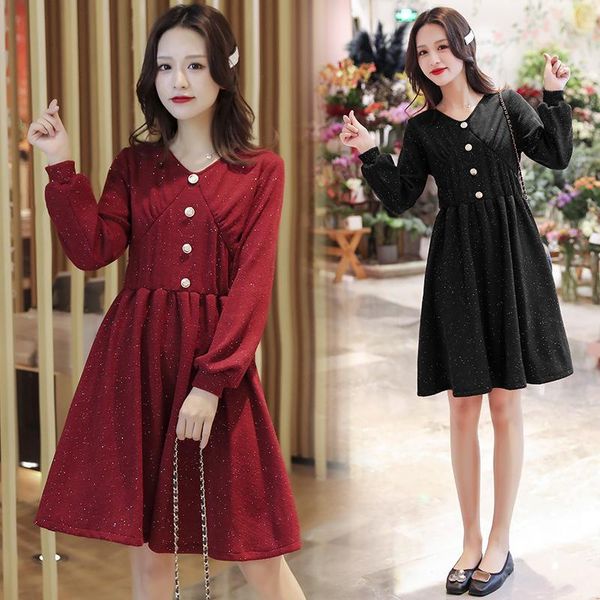 0677# nursing pregnant women breastfeeding dress button hepburn style v-neck slim maternity dress, White
0677# nursing pregnant women breastfeeding dress button hepburn style v-neck slim maternity dress, White