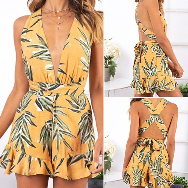 women's jumpsuits & rompers bohemian style playsuit floral print short overalls women clothes casual summer beach jumpsuit, Black;white
women's jumpsuits & rompers bohemian style playsuit floral print short overalls women clothes casual summer beach jumpsuit, Black;white