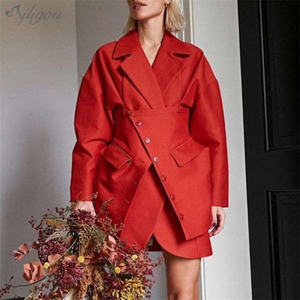 casual loose ladies coat v-neck long-sleeved high-waist asymmetrical suit female fashion coat clothing 210525, Black;brown
casual loose ladies coat v-neck long-sleeved high-waist asymmetrical suit female fashion coat clothing 210525, Black;brown