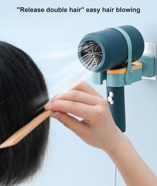 hooks & rails bathroom punch-wall-mounted hair dryer rack toilet can be wound storage racks for home
hooks & rails bathroom punch-wall-mounted hair dryer rack toilet can be wound storage racks for home
