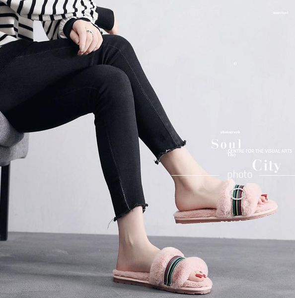 winter arrival woman slippers home wool fur slides ladies fashion indoor plush house shoes, Black
winter arrival woman slippers home wool fur slides ladies fashion indoor plush house shoes, Black