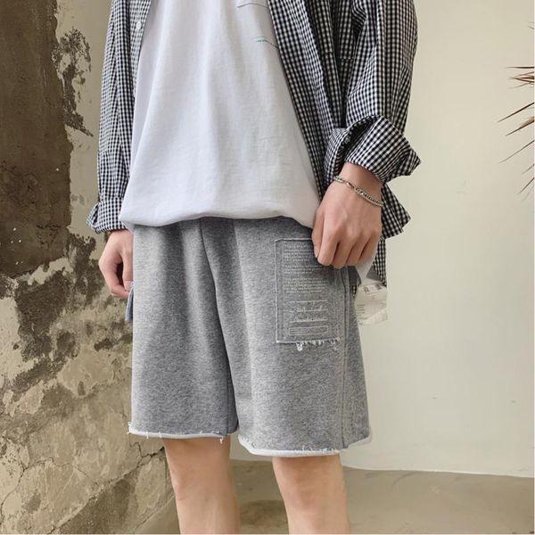 men's shorts summer men solid color straight casual man streetwear trend wild hip hop loose mens clothing m-2xl, White;black
men's shorts summer men solid color straight casual man streetwear trend wild hip hop loose mens clothing m-2xl, White;black