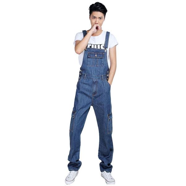overalls men bib jeans fashion pocket loose large size straight denim jumpsuits casual cargo pants hip hop trousers men's, Blue
overalls men bib jeans fashion pocket loose large size straight denim jumpsuits casual cargo pants hip hop trousers men's, Blue