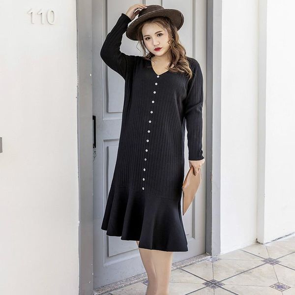casual dresses black large size warm long knitted dress winter loose v-neck pullover womens striped mermaid elegant big, Black;gray
casual dresses black large size warm long knitted dress winter loose v-neck pullover womens striped mermaid elegant big, Black;gray