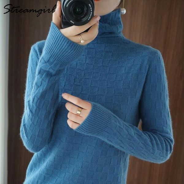 streamgirl womens turtleneck plus size sweaters knitted women jumper spring autumn basic pullovers pull femme hiver, White;black
streamgirl womens turtleneck plus size sweaters knitted women jumper spring autumn basic pullovers pull femme hiver, White;black