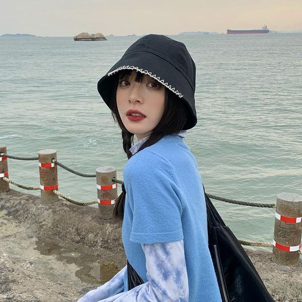 beanies fisherman's hat female early spring net red personality black tide summer sunshade sunscreen lock face bucket
beanies fisherman's hat female early spring net red personality black tide summer sunshade sunscreen lock face bucket