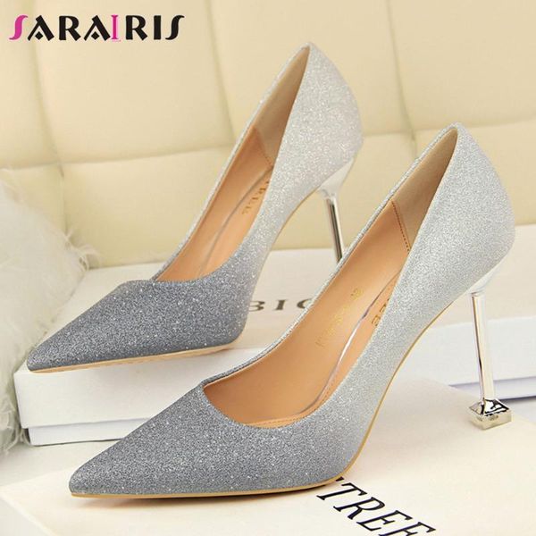 dress shoes sarairis elegant ladies casual pumps spring women prom bling pointed toe shallow slip on high heel woman, Black
dress shoes sarairis elegant ladies casual pumps spring women prom bling pointed toe shallow slip on high heel woman, Black