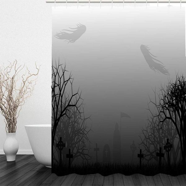 3d shower curtains for bathroom,ghost cemetery printed modern waterproof bath curtain,microfiber washable curtain polyester
3d shower curtains for bathroom,ghost cemetery printed modern waterproof bath curtain,microfiber washable curtain polyester
