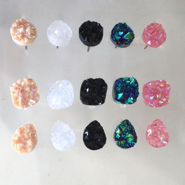 stud yjx chic raw druzy earrings gift jewelry rose gold champagne studs bridesmaid designer inspired, Golden;silver
stud yjx chic raw druzy earrings gift jewelry rose gold champagne studs bridesmaid designer inspired, Golden;silver