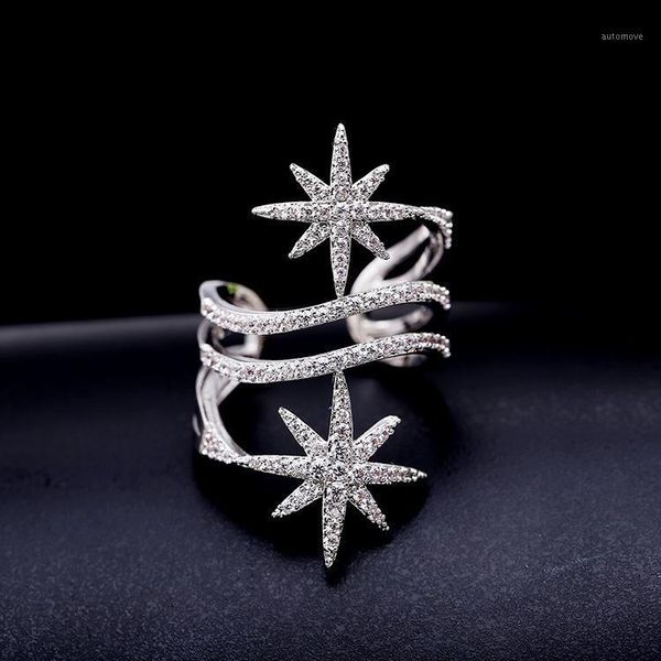 swour new fashion jewelry white gold color party cz cubic zircon double cross star design ring s3161, Golden;silver
swour new fashion jewelry white gold color party cz cubic zircon double cross star design ring s3161, Golden;silver