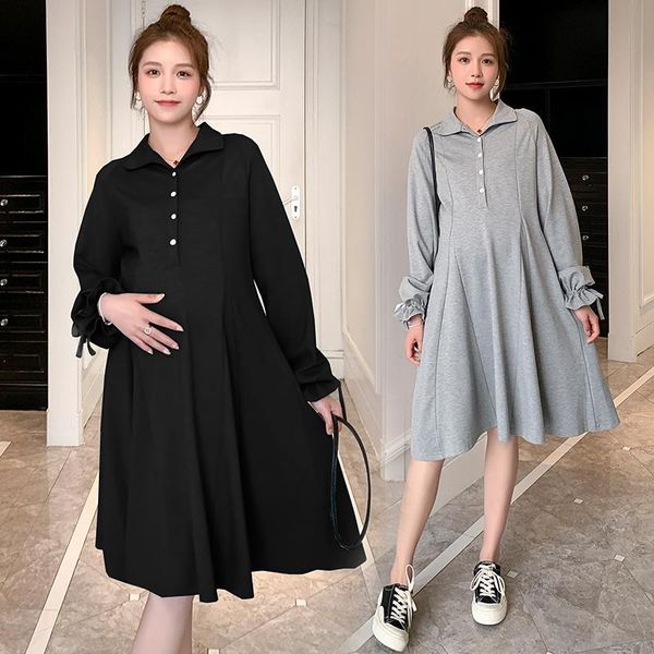 maternity dresses 3958# autumn cotton casual dress long sleeve a line slim loose clothes for pregnant women sweet lovely pregnancy, White
maternity dresses 3958# autumn cotton casual dress long sleeve a line slim loose clothes for pregnant women sweet lovely pregnancy, White