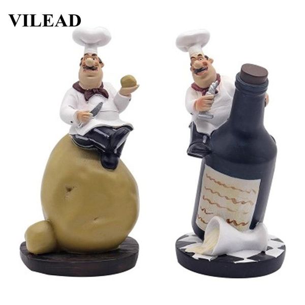 decorative objects & figurines vilead 18cm 4pcs/set resin potato chef combination fashion crafts character small ornament for home bread dec
decorative objects & figurines vilead 18cm 4pcs/set resin potato chef combination fashion crafts character small ornament for home bread dec