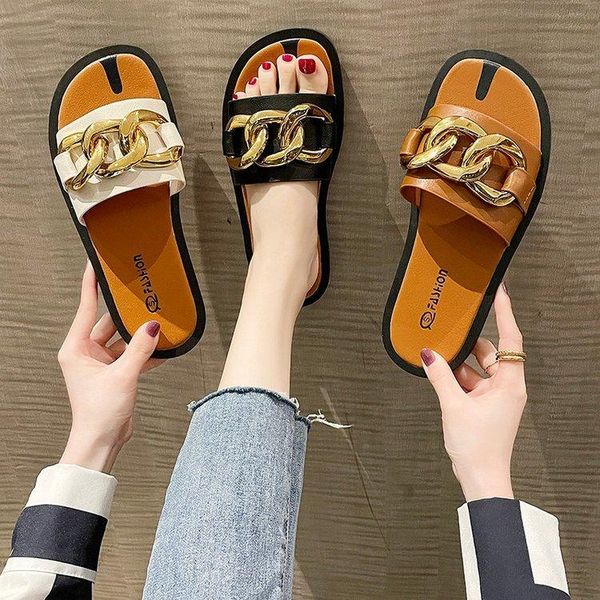 slippers 202 female flat bottom summer fashion wear korean version of the net red word cool foreign trade wholesale, Black
slippers 202 female flat bottom summer fashion wear korean version of the net red word cool foreign trade wholesale, Black