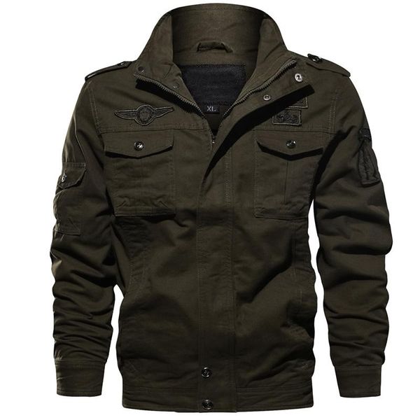 men's jackets spring autumn male jacket military tactical bomber casual stand collar coat mens outwear, Black;brown
men's jackets spring autumn male jacket military tactical bomber casual stand collar coat mens outwear, Black;brown