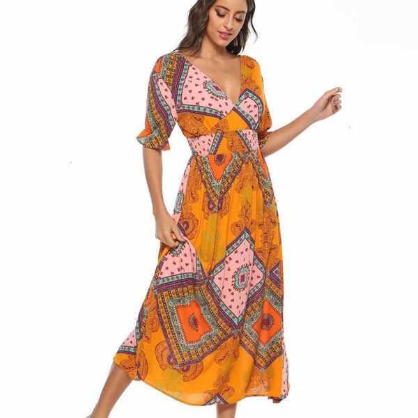 women's tanks & camis deep v ncek backless maxi women dresses summer vintage orange floral print cotton dress beach vestidos 45k9, White
women's tanks & camis deep v ncek backless maxi women dresses summer vintage orange floral print cotton dress beach vestidos 45k9, White