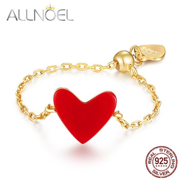 cluster rings allnoel 925 sterling silver ring for women red coral adjustable chain heart real gold engagement wedding fine jewelry, Golden;silver
cluster rings allnoel 925 sterling silver ring for women red coral adjustable chain heart real gold engagement wedding fine jewelry, Golden;silver
