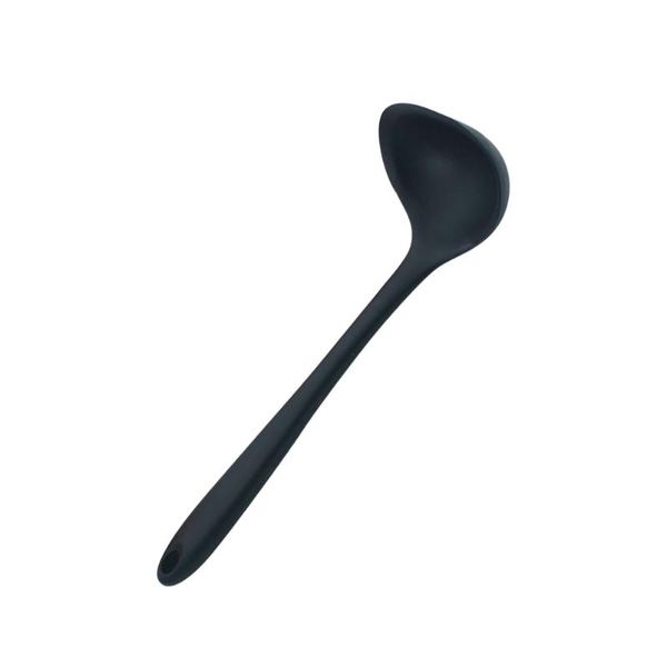 spoons non-stick silicone soup spoon long handle cooking color serving ladle cookware kitchen utensil for home
spoons non-stick silicone soup spoon long handle cooking color serving ladle cookware kitchen utensil for home
