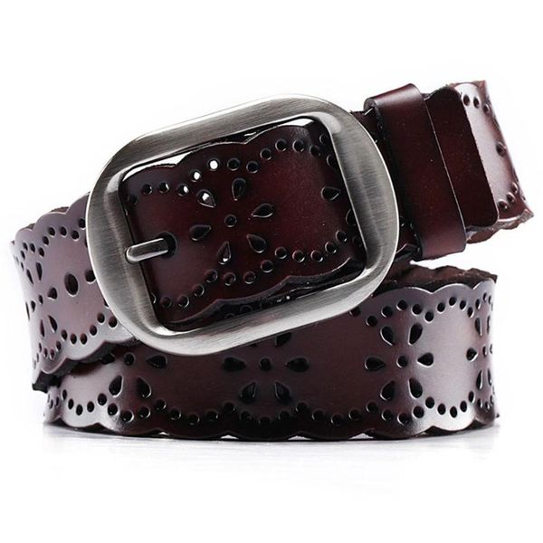 belts women cowhide waistband casual leather belt flower with alloy buckle all-match genuine vintage, Black;brown
belts women cowhide waistband casual leather belt flower with alloy buckle all-match genuine vintage, Black;brown