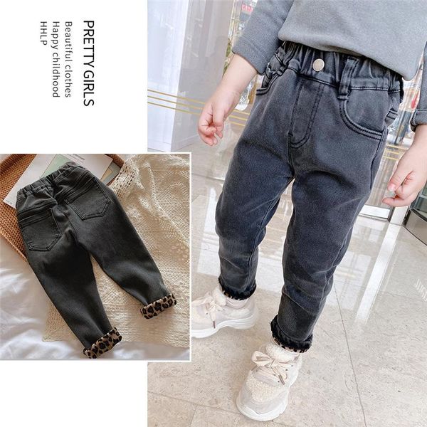 chidlren's winter trousers 2-9 y baby girl velvet jeans fashion leopard elasticity thicken denim pants for girl kids warm pants, Blue
chidlren's winter trousers 2-9 y baby girl velvet jeans fashion leopard elasticity thicken denim pants for girl kids warm pants, Blue