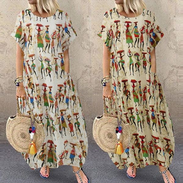 dresses stylish casual cartoon print maxi dress women's summer sundress short sleeve vestidos female o neck robe femme plus size, Black;gray
dresses stylish casual cartoon print maxi dress women's summer sundress short sleeve vestidos female o neck robe femme plus size, Black;gray
