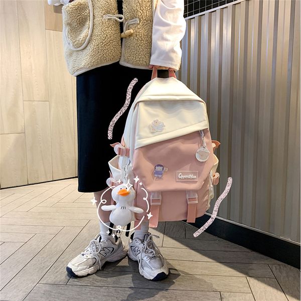 gilrs fashion preppy style kawaii teenage large capacity travel backpack school bags
gilrs fashion preppy style kawaii teenage large capacity travel backpack school bags