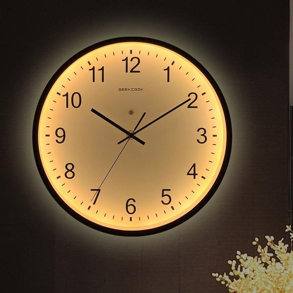 wall clocks creative products voice control smart sensor led luminous metal clock sun simple home
wall clocks creative products voice control smart sensor led luminous metal clock sun simple home