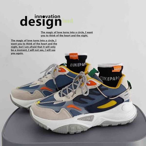 dad shoes men's 2021 spring mesh running korean trendy yuansufeng student, Black;white
dad shoes men's 2021 spring mesh running korean trendy yuansufeng student, Black;white