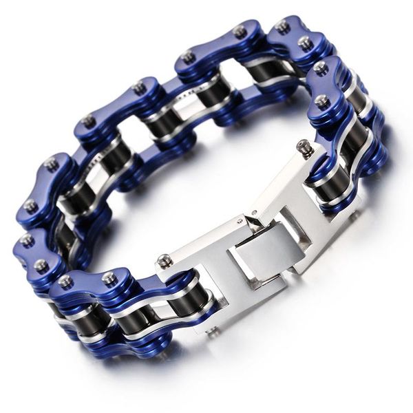 link, chain stainless steel colorful bracelet mens bicycle titanium bracelets accessories wholesale, Black
link, chain stainless steel colorful bracelet mens bicycle titanium bracelets accessories wholesale, Black