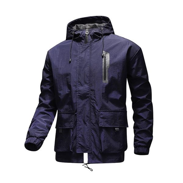 men's trench coats spring jackets men windbreaker autumn loose casual hoodies fashion long sleeves outwear clothing sports windproof co, Tan;black
men's trench coats spring jackets men windbreaker autumn loose casual hoodies fashion long sleeves outwear clothing sports windproof co, Tan;black