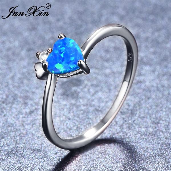 wedding rings junxin white/blue/purple fire opal heart ring fashion 925 sterling filled jewelry promise engagement for women, Slivery;golden
wedding rings junxin white/blue/purple fire opal heart ring fashion 925 sterling filled jewelry promise engagement for women, Slivery;golden