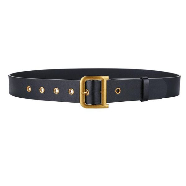 belts belt for woman fashion rivet needle buckle letter design womens genuine cowhide width 4.0cm high quality, Black;brown
belts belt for woman fashion rivet needle buckle letter design womens genuine cowhide width 4.0cm high quality, Black;brown