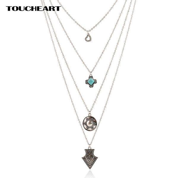 pendant necklaces toucheart multilayer tibetan stone bohemia pendants women statement necklace vintage jewelry accessories sne160043, Silver
pendant necklaces toucheart multilayer tibetan stone bohemia pendants women statement necklace vintage jewelry accessories sne160043, Silver