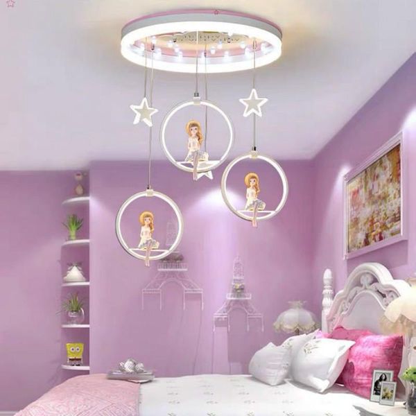 pendant lamps nordic personality children's room boy girl princess bedroom creative cartoon modern eye protection pink lights wf
pendant lamps nordic personality children's room boy girl princess bedroom creative cartoon modern eye protection pink lights wf