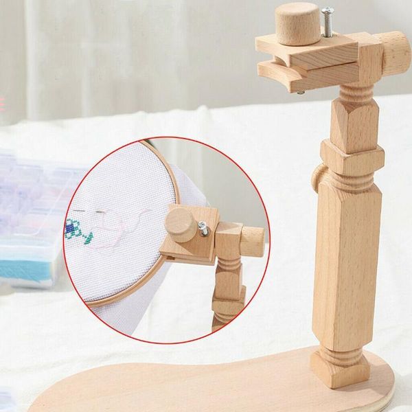 wooden embroidery hoops frame stand bamboo hoop rings holder diy cross stitch needle craft tools sewing accessories notions, Black
wooden embroidery hoops frame stand bamboo hoop rings holder diy cross stitch needle craft tools sewing accessories notions, Black