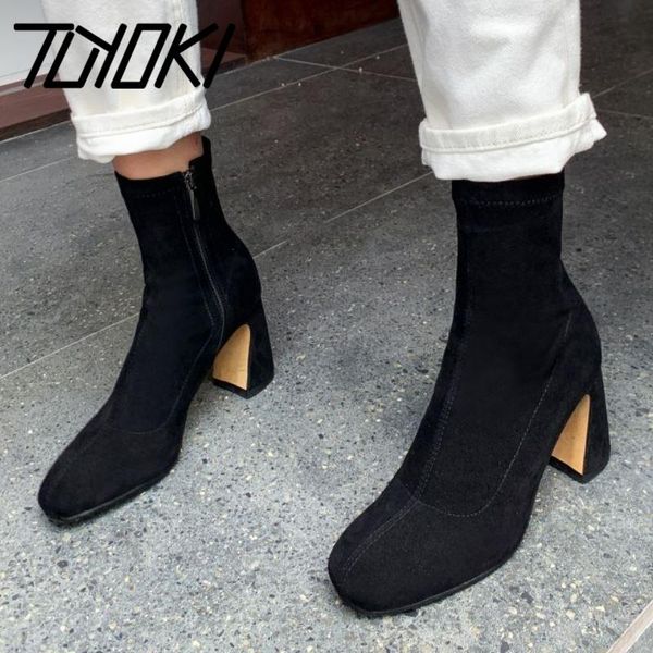 boots tuyoki women high heel strange zipper ankle fashion winter shoes woman footwear size 34-39, Black
boots tuyoki women high heel strange zipper ankle fashion winter shoes woman footwear size 34-39, Black