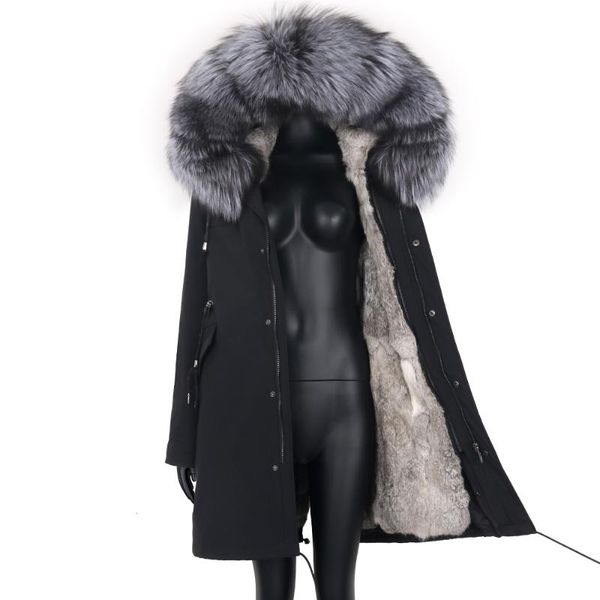 women's fur & faux 2021 women jacket winter warm coat long streetwear waterproof real parka natural coats fashion slim, Black
women's fur & faux 2021 women jacket winter warm coat long streetwear waterproof real parka natural coats fashion slim, Black