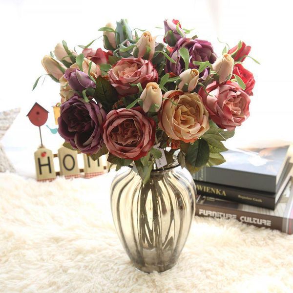 artificial peony silk flower europe style fake rose party wedding decoration for home 2 heads one branch decorative flowers & w
artificial peony silk flower europe style fake rose party wedding decoration for home 2 heads one branch decorative flowers & w