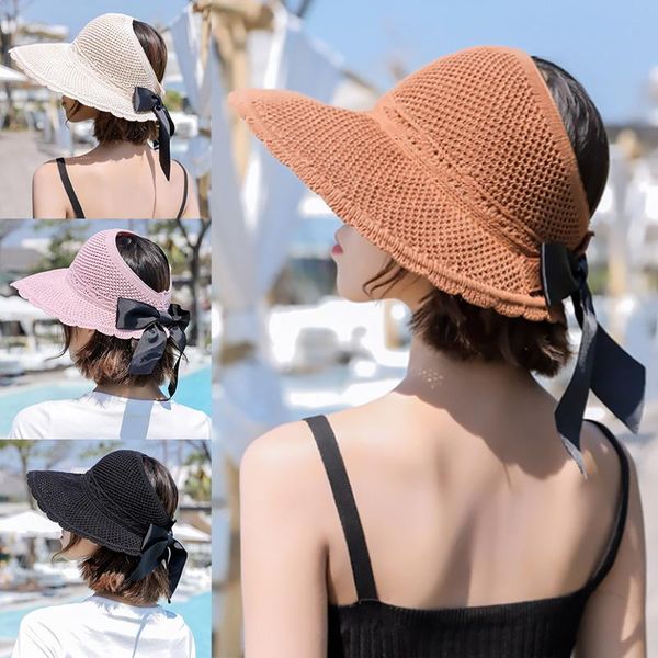 wide brim hats female summer classic bowknot sun big foldable straw empty cap casual outdoor beach for women uv protected hat, Blue;gray
wide brim hats female summer classic bowknot sun big foldable straw empty cap casual outdoor beach for women uv protected hat, Blue;gray