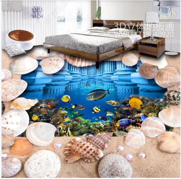 3d pvc wall stickers self-adhesive vinyl floor underwater world beach shells bedroom custom p mural home decor in the living room wallpaper
3d pvc wall stickers self-adhesive vinyl floor underwater world beach shells bedroom custom p mural home decor in the living room wallpaper