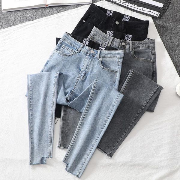 women's jeans pants spring korean fashion high waist slimming autumn design elastic elasticity y2k women, Blue
women's jeans pants spring korean fashion high waist slimming autumn design elastic elasticity y2k women, Blue