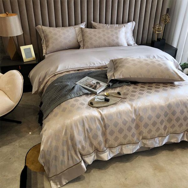 european american khaki jacquard bedding set adult,full king 100s double home textile bedsheet pillow case quilt cover sets
european american khaki jacquard bedding set adult,full king 100s double home textile bedsheet pillow case quilt cover sets