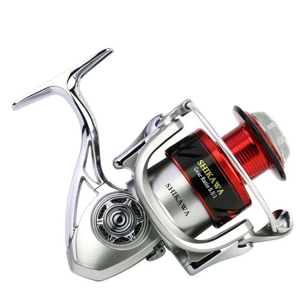 baitcasting reels outdoor sports fishing tackle gear folding casting sea rod pole spinning wheel reel 1000-7000 series ratio 5.5:1
baitcasting reels outdoor sports fishing tackle gear folding casting sea rod pole spinning wheel reel 1000-7000 series ratio 5.5:1