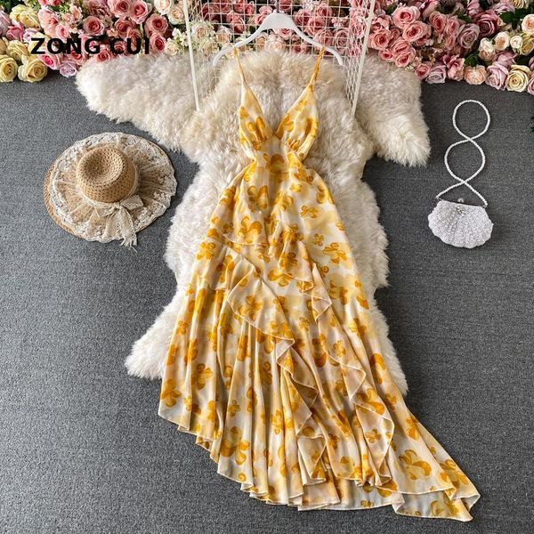 casual dresses korean fashion women's v-neck backless chiffon spaghetti strap dress summer sleeveless floral chic beach midi, Black;gray
casual dresses korean fashion women's v-neck backless chiffon spaghetti strap dress summer sleeveless floral chic beach midi, Black;gray