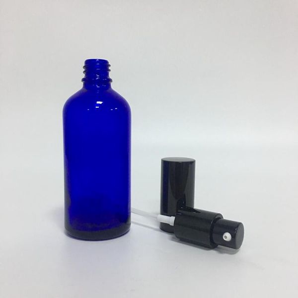 storage bottles & jars 50pcs glass blue lotion bottle 100ml with black cover
storage bottles & jars 50pcs glass blue lotion bottle 100ml with black cover