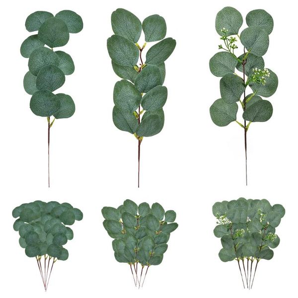 decorative flowers & wreaths 5pcs artificial flower arrangement decoration eucalyptus leaf table green wedding holiday home wall decor
decorative flowers & wreaths 5pcs artificial flower arrangement decoration eucalyptus leaf table green wedding holiday home wall decor