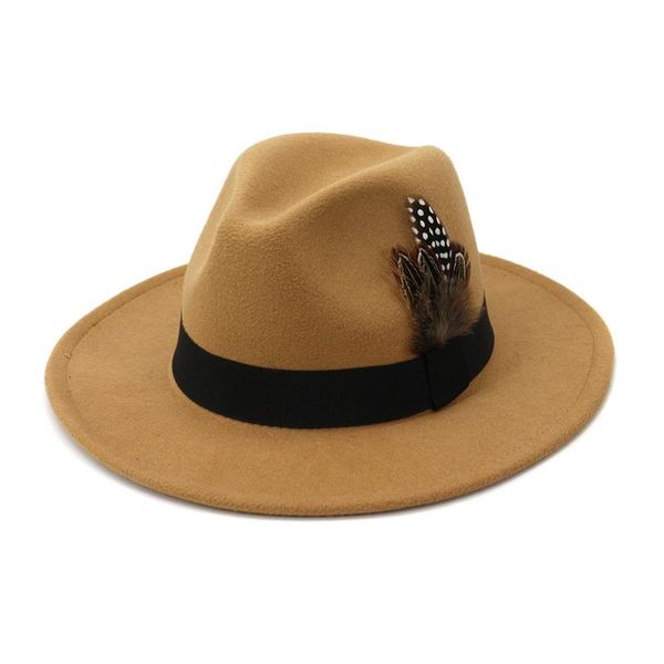 wide brim hats 2021 wool jazz fedora casual men women ribbon felt hat white pink yellow panama trilby formal party cap xl, Blue;gray
wide brim hats 2021 wool jazz fedora casual men women ribbon felt hat white pink yellow panama trilby formal party cap xl, Blue;gray