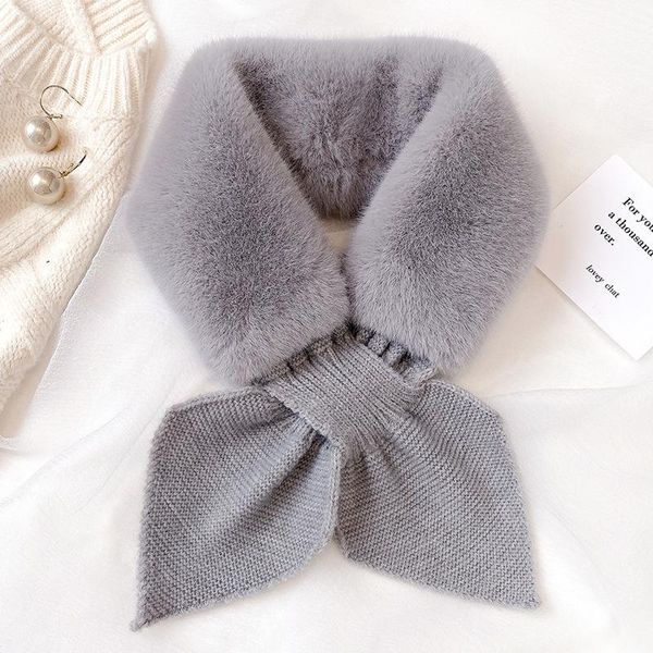 scarves fashion fur and knitted scarf soft warm woolen women winter neckerchief girl cute solid ladies, Blue;gray
scarves fashion fur and knitted scarf soft warm woolen women winter neckerchief girl cute solid ladies, Blue;gray
