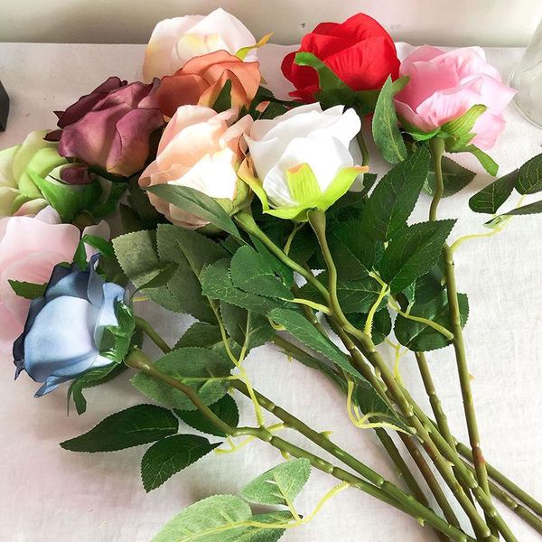 decorative flowers & wreaths 5pcs roses artificial silk diy big rose for wedding decoration fake red home table decor
decorative flowers & wreaths 5pcs roses artificial silk diy big rose for wedding decoration fake red home table decor