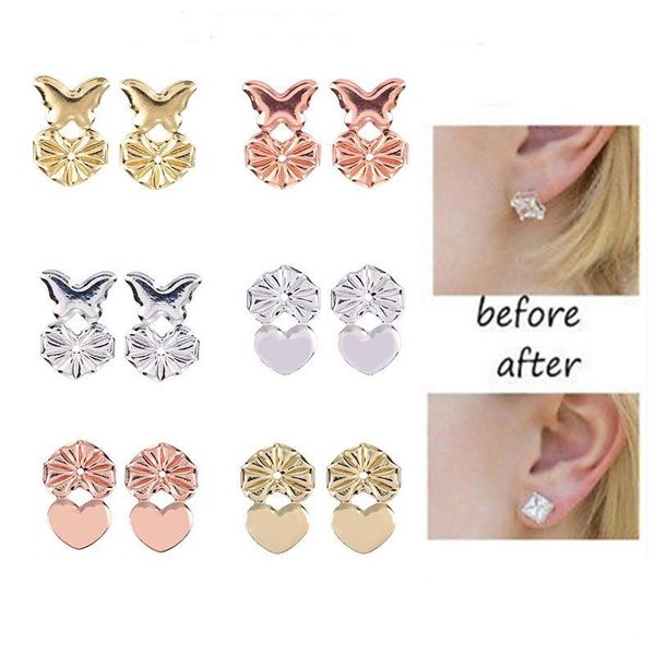stud trendy magic earring device creative buckle lifter ear accessories for women girls, Golden;silver
stud trendy magic earring device creative buckle lifter ear accessories for women girls, Golden;silver